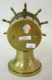 Waterbury Ensign Ships Bell Clock