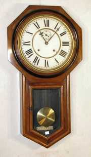 Ansonia Office Regulator Wall Clock
