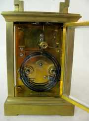 Carriage Clock in Travel Case