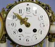 French Column Clock, A.D. Mougin Movement