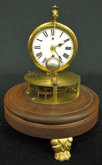 Briggs Rotary Pendulum Clock w/Dome
