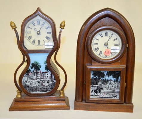 Mini Acorn & Beehive Contemporary Shelf Clocks