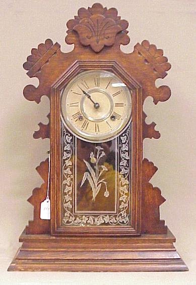 Ansonia Shelf Clock, Gingerbread Case, 22″ Tall