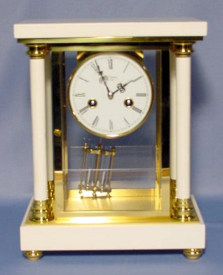 Du Chateua Modern Crystal Regulator Clock