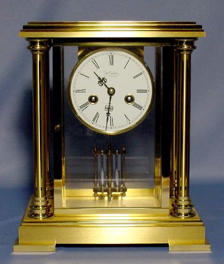 Du Chateau Modern Crystal Regulator Clock