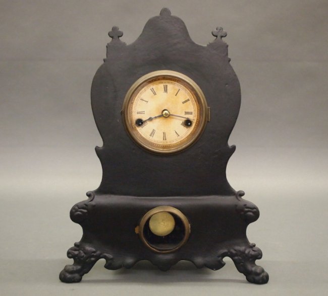 Waterbury Iron front clock