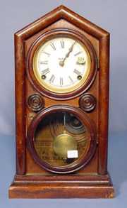 Ingraham Doric Mantle Clock