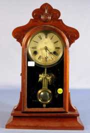 Gilbert Mahogany Parlor Clock
