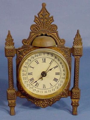 Cast Iron Front Alarm Clock