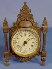 Cast Iron Front Alarm Clock