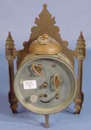 Cast Iron Front Alarm Clock