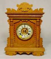 Ansonia Oak Shelf Clock