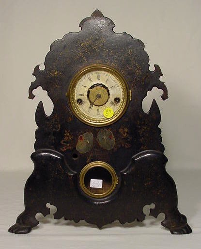 Waterbury Iron Front Clock