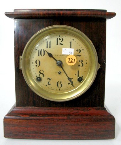 Seth Thomas Adamantine Mantle Clock