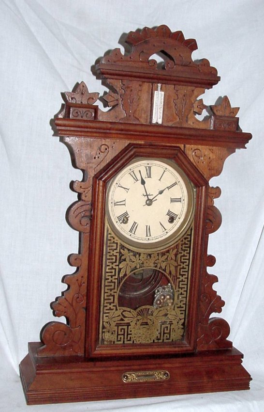 Ingraham Kitchen Clock w/Thermometer