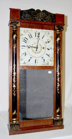 Austin Chittenden Wood Works Column Clock