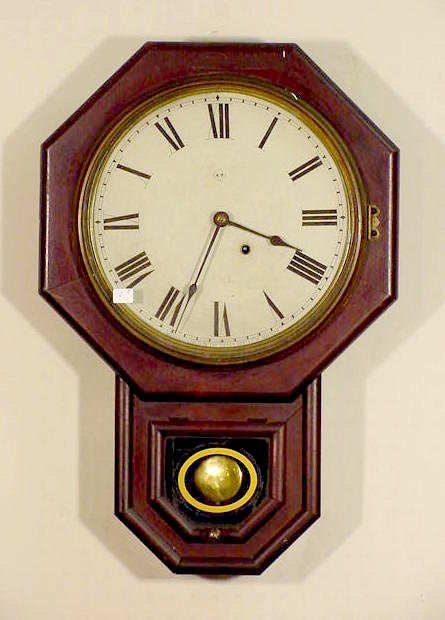 Seth Thomas Octagon Drop Clock