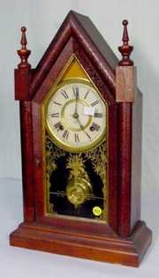 Ansonia Sharp Gothic V.P. Mantel Clock