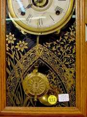 Seth Thomas Oak Metals No.3 Mantel Clock