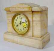 French Marble Clock w/Japy Freres Movement