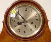 Seth Thomas Chime Clock No.75 Mahogany Tambour