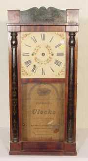 Burr & Chittenden Wood Works Shelf Clock