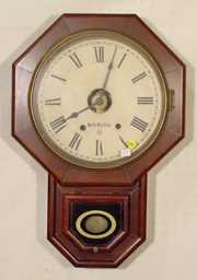 Seth Thomas 12″ Octagon Drop Hanging Clock