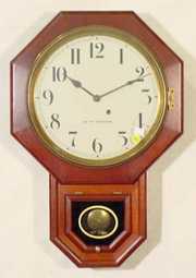 Seth Thomas 12″ Drop Octagon Wall Clock