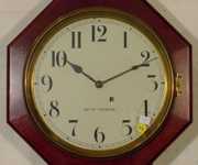 Seth Thomas 12″ Drop Octagon Wall Clock