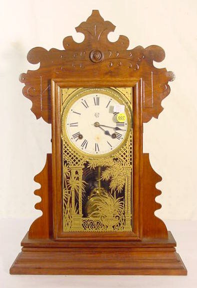 Waterbury Walnut Kitchen Clock