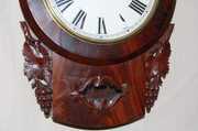 English Single Fusee Driven Wall Clock