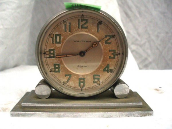 Walthan Art Deco Alarm Clock, Art Deco Style