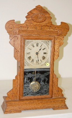 Seth Thomas Oak No. 298B Mantle Clock