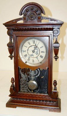 Antique Seth Thomas “Concord” Walnut Parlor Clock