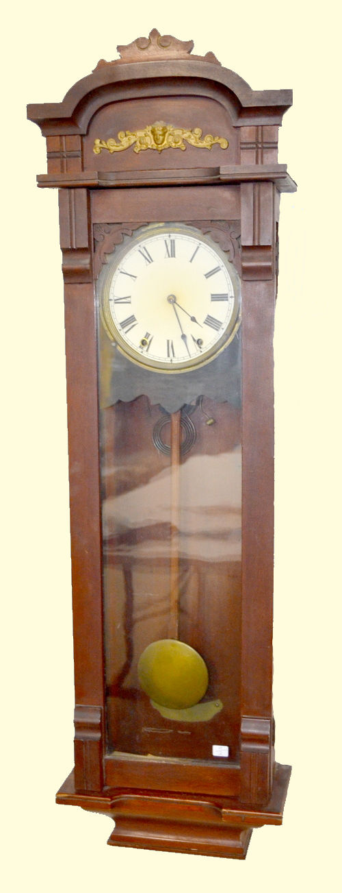 Antique New Haven “Columbia” Wall Regulator Clock