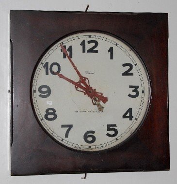 Tork Clocks 25 1/2″ Square Gallery Clock