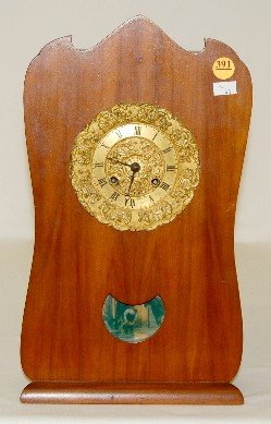 Silk String Suspension Wood Mantel Clock