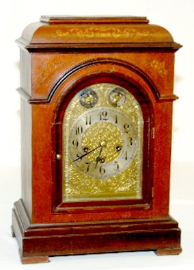 Junghans Inlaid Chiming Shelf Clock
