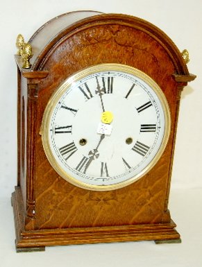 Large English Oak 5 Gong Striking Clock