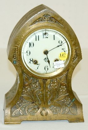 Ansonia #576 Novelty Clock w/Decoration, T & S
