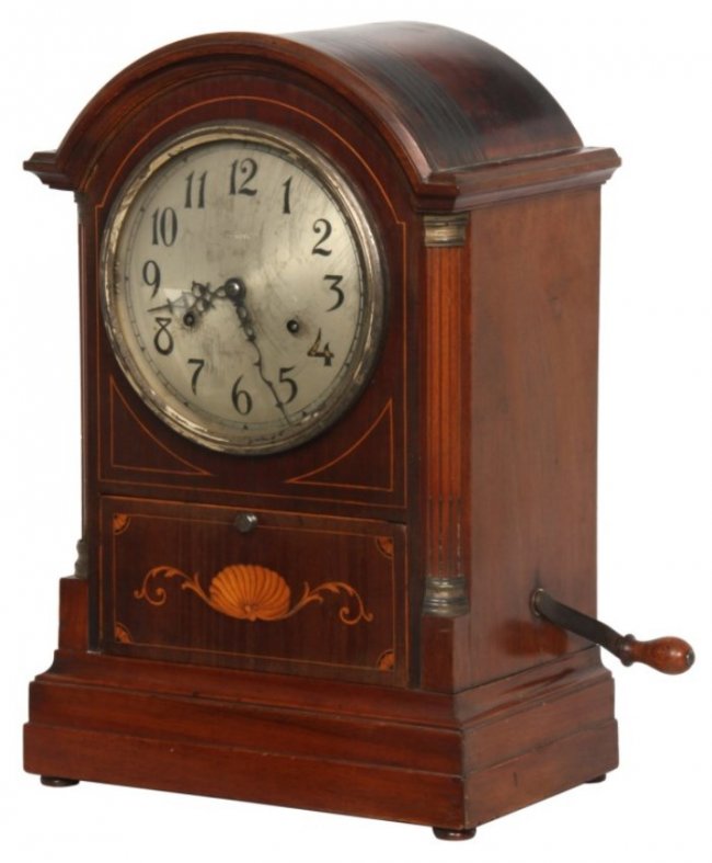 Sonora Chime Mahogany Bracket Clock