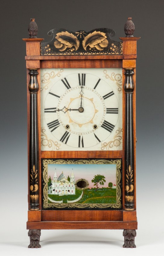 E. & G.W. Bartholomew Shelf Clock