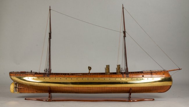 Fine & Rare English Clockwork Windsor Ship Model