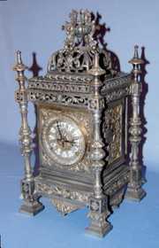 3pc. Ansonia Regent Clock Set