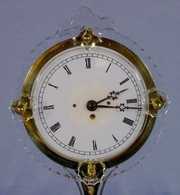 19th Century Cut Glass Night Clock