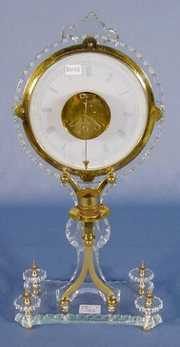 19th Century Cut Glass Night Clock