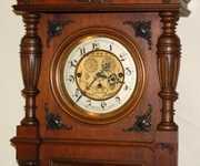 F.R. Kainz “In Wien” 3 Wt. Walnut Clock