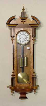 Time & Strike Weight Driven Hanging Clock
