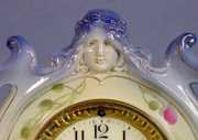 Ansonia Royal Bonn La Chapelle Porcelain Clock