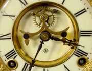 Ansonia Royal Bonn La Orb Mantle Clock